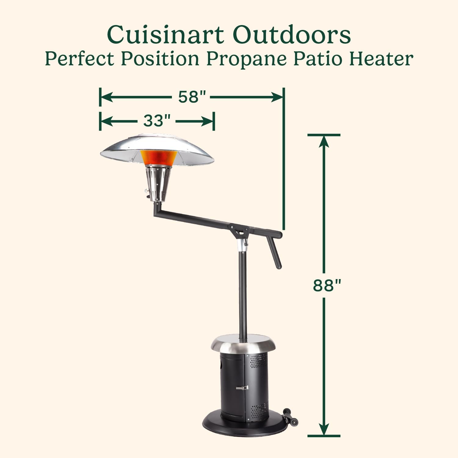Cuisinart Perfect Position Propane Patio Heater review