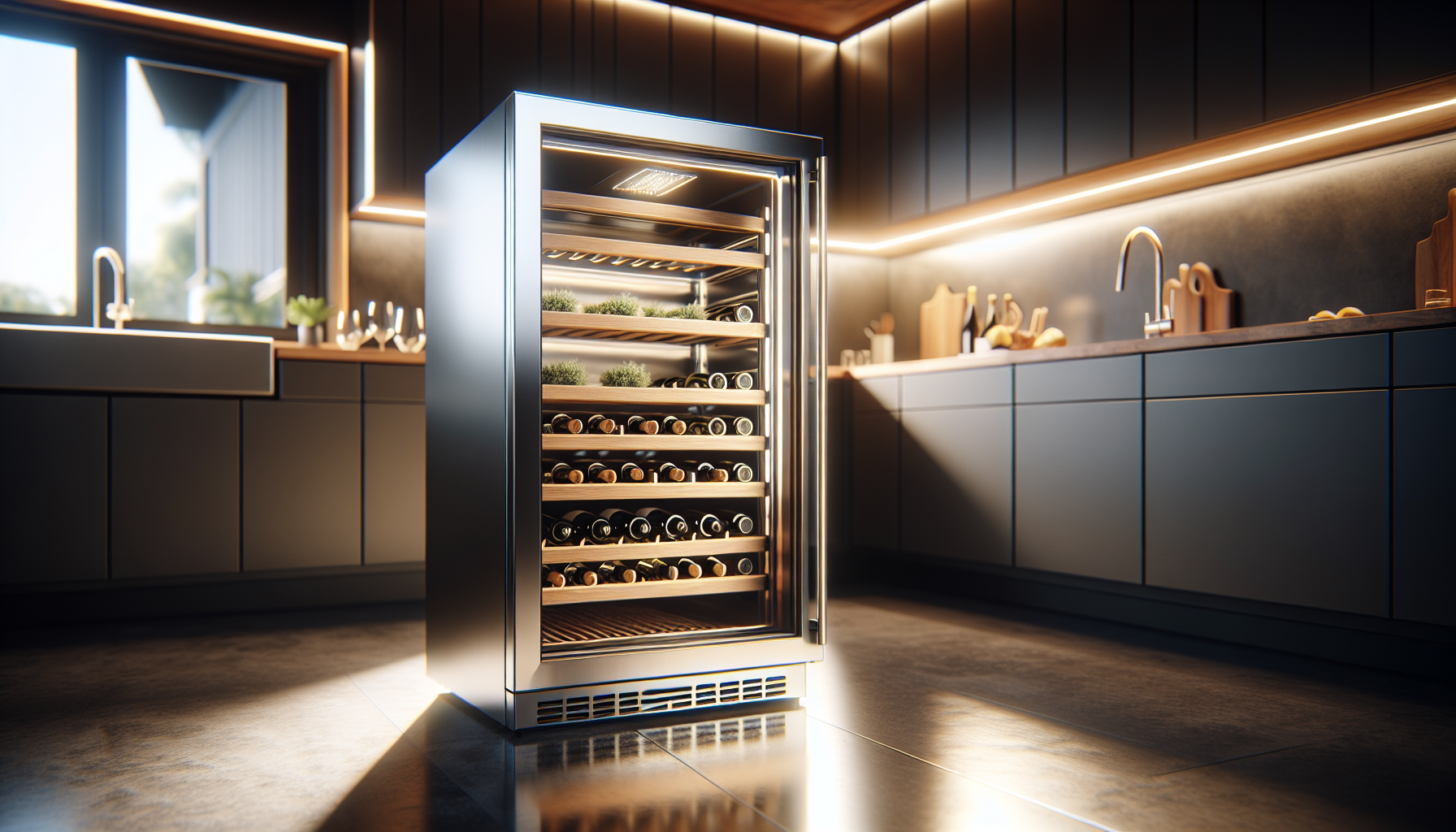 Kalamera 24in Wine Cooler 37 Bottle Dual Zone review