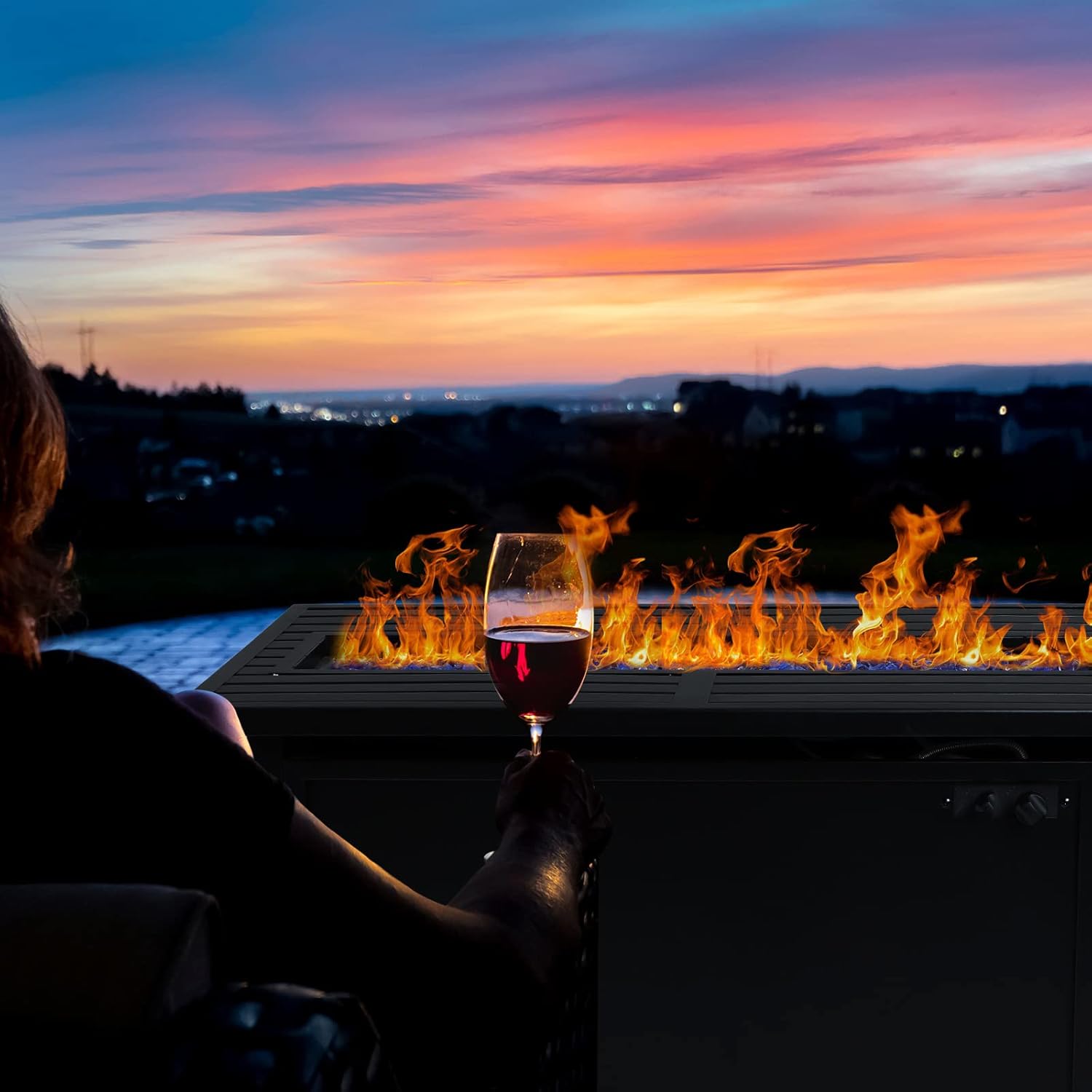 Sophia & William 56in Gas Fire Pit Table review