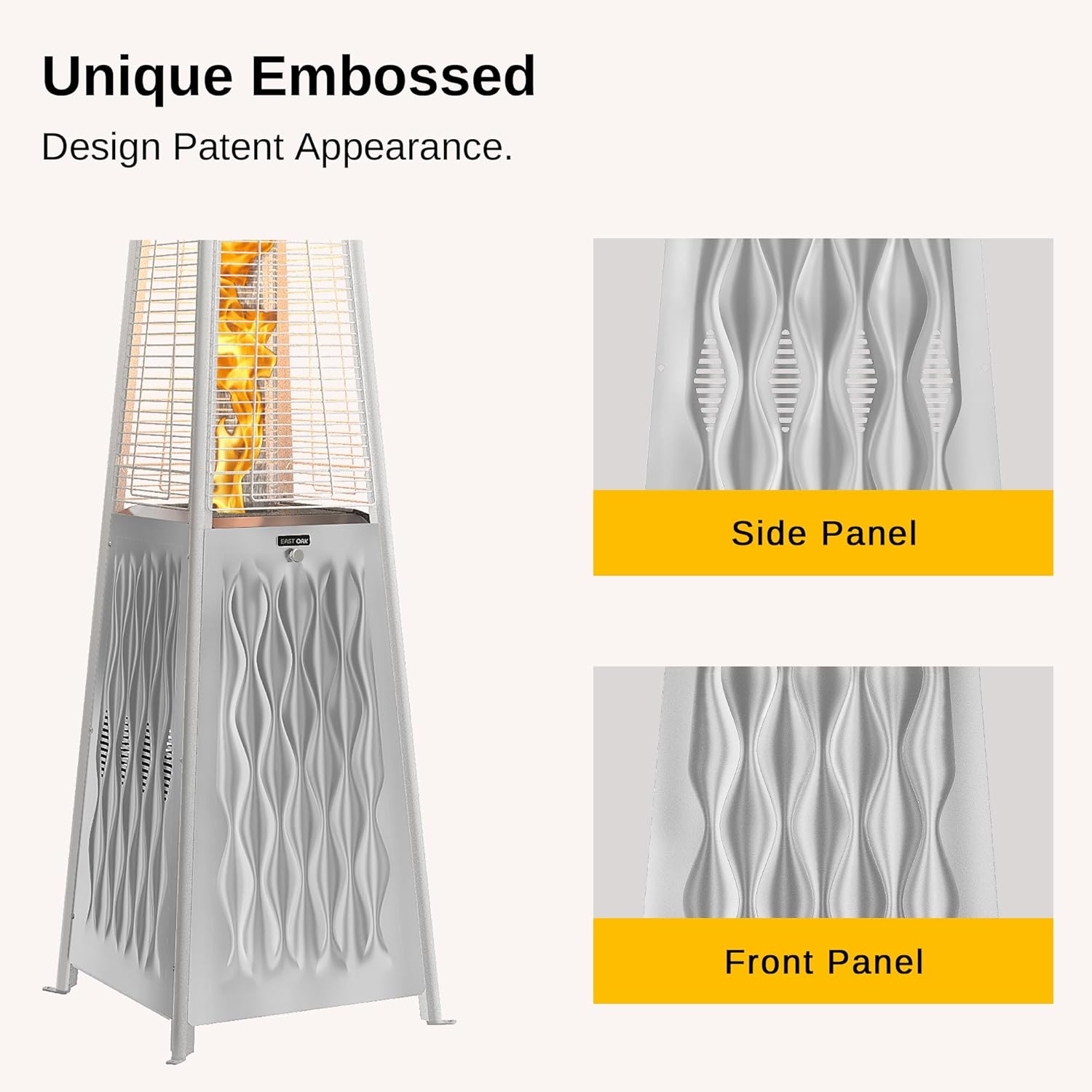 EAST OAK Pyramid Patio Heater review