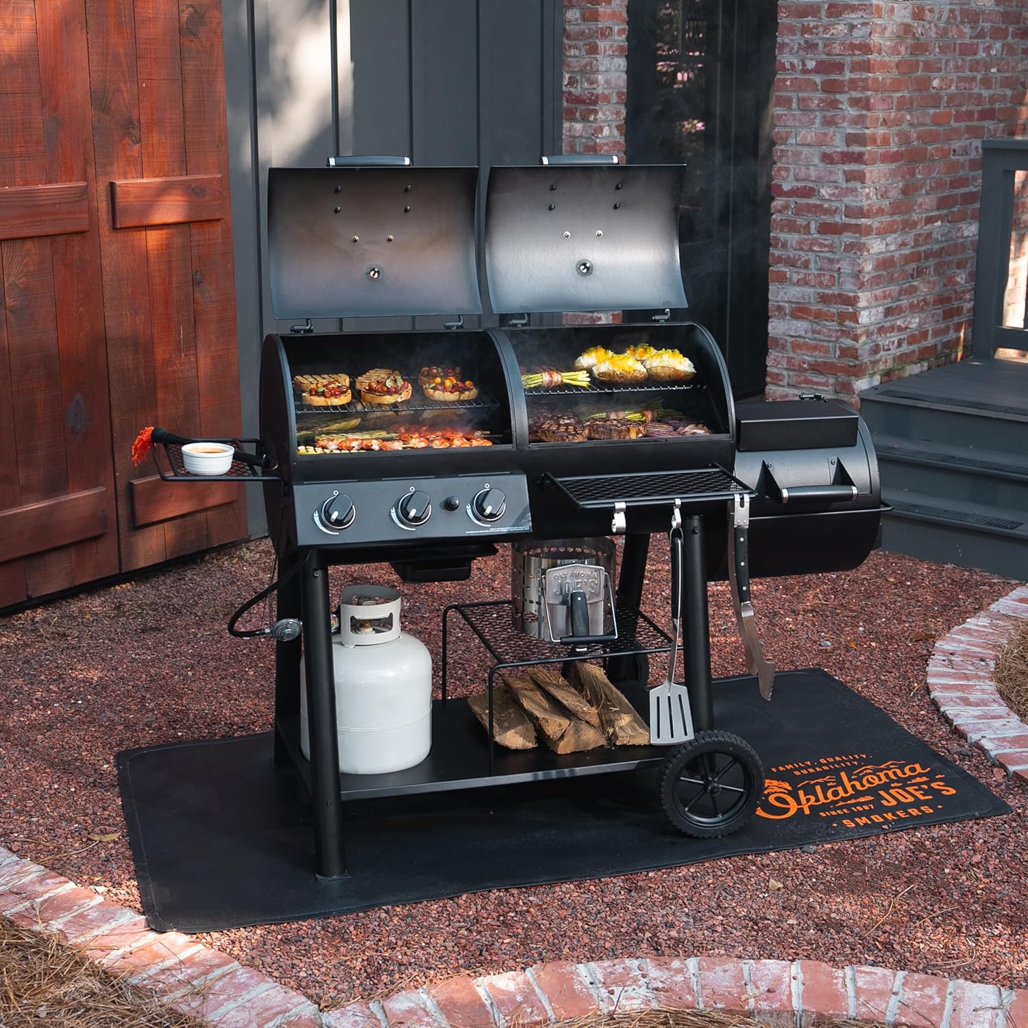Oklahoma Joe’s Canyon Combo DLX Smoker & Grill review