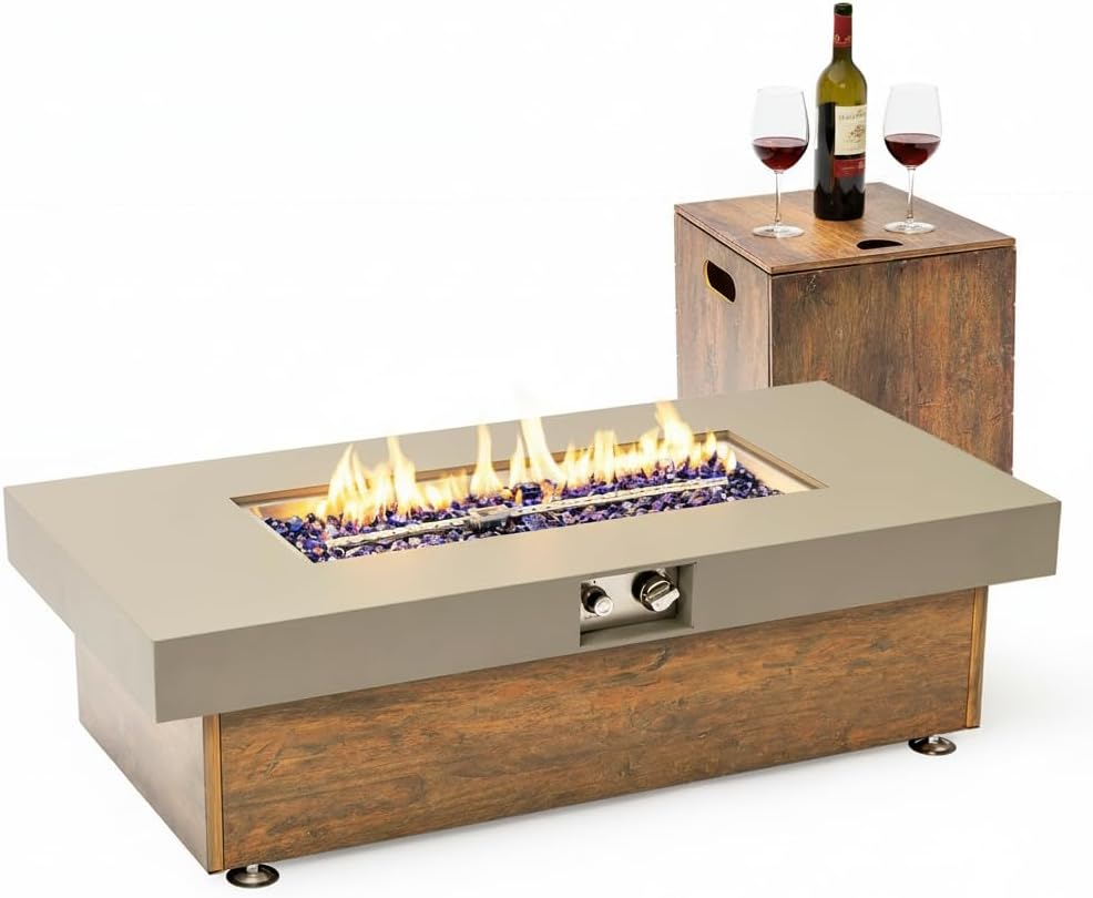 Outdoor Propane Fire Pit 48\” Fire Table review