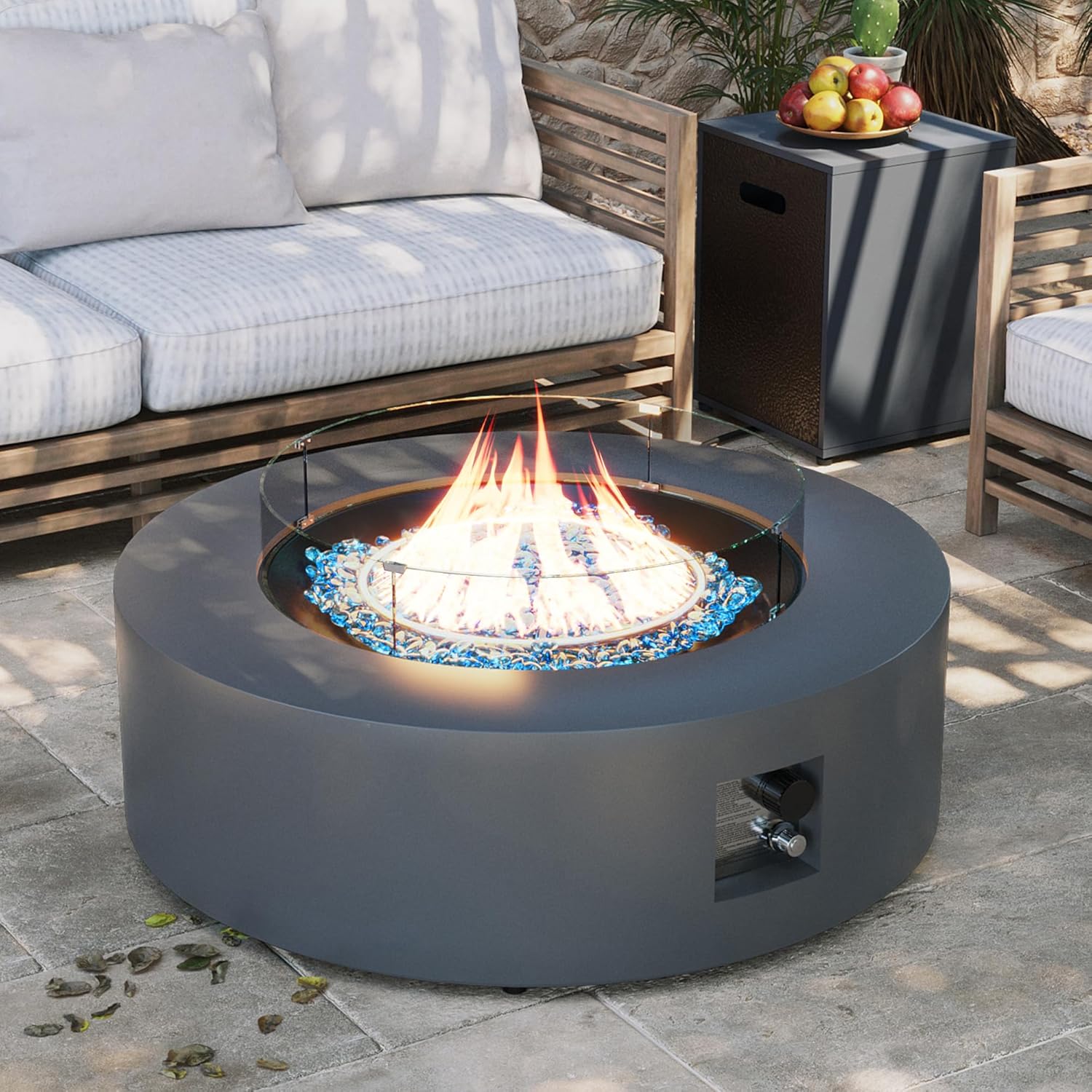UPHA 42-inch Outdoor Propane Gas Fire Pit Review