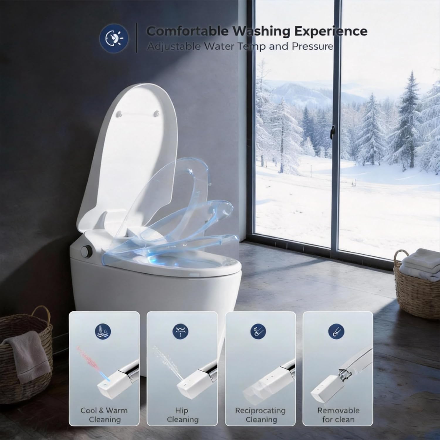 VANCOCO Smart Toilet with Built-in Bidet review