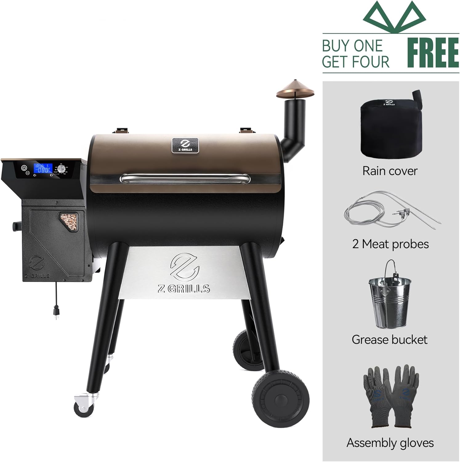 Z GRILLS 7002C Wood Pellet Grill review
