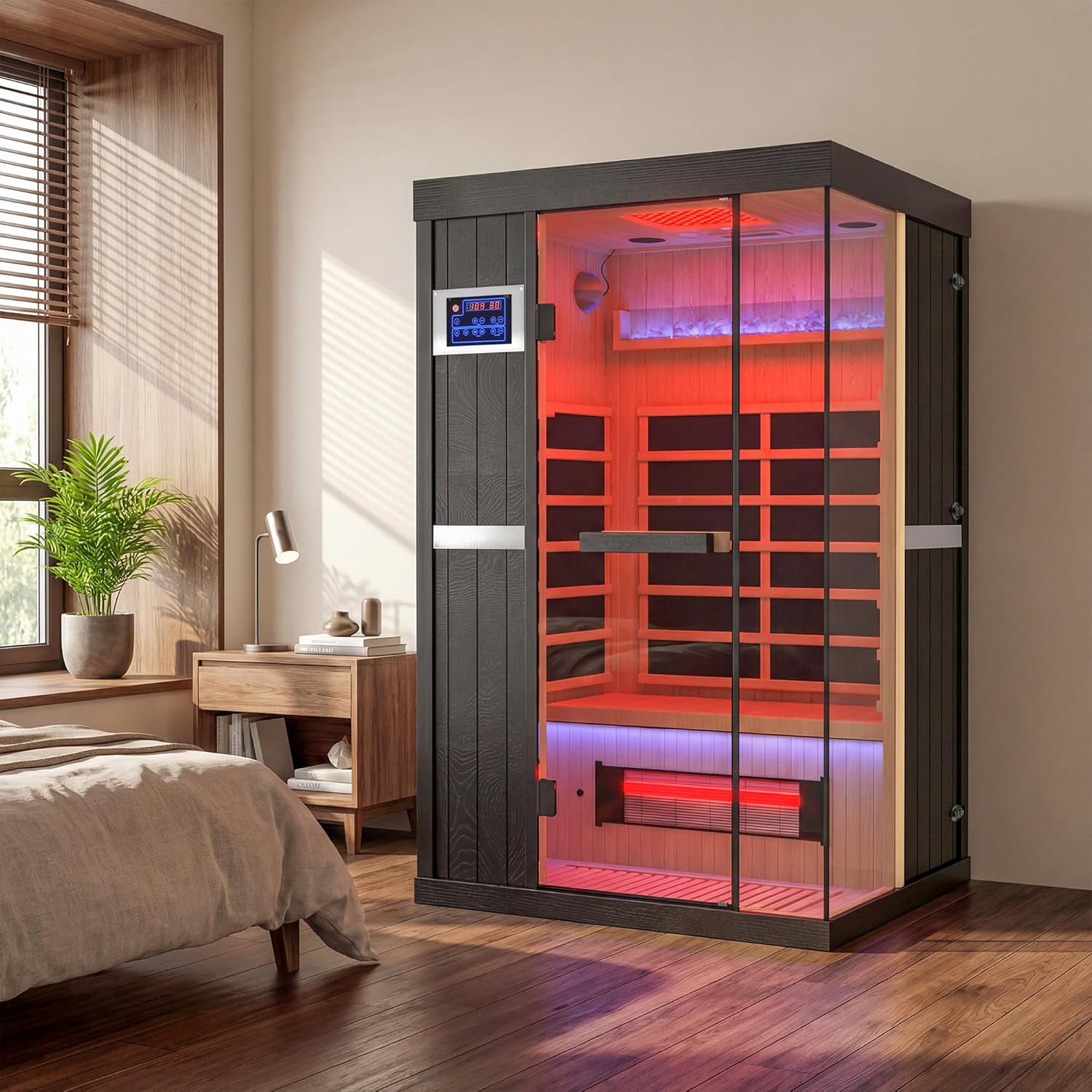 1-2 Person Ultra Low EMF Infrared Sauna review
