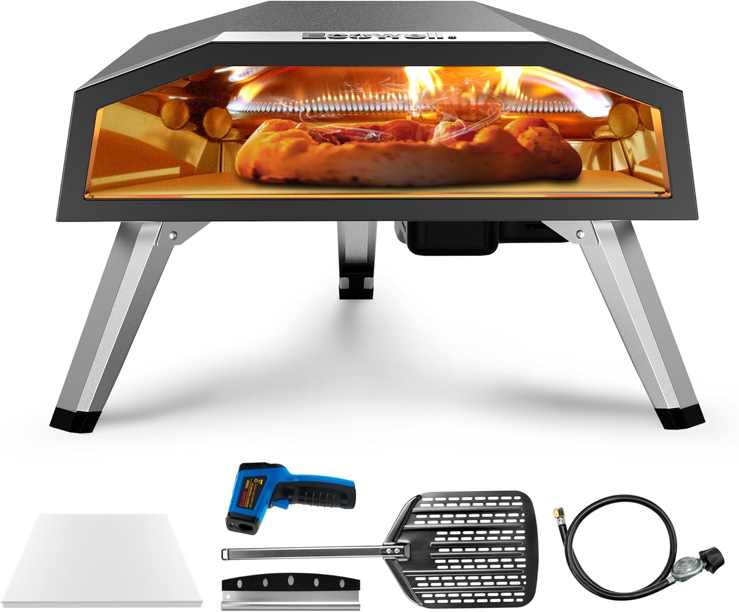 16\” Outdoor Gas Pizza Oven 80-Second Review