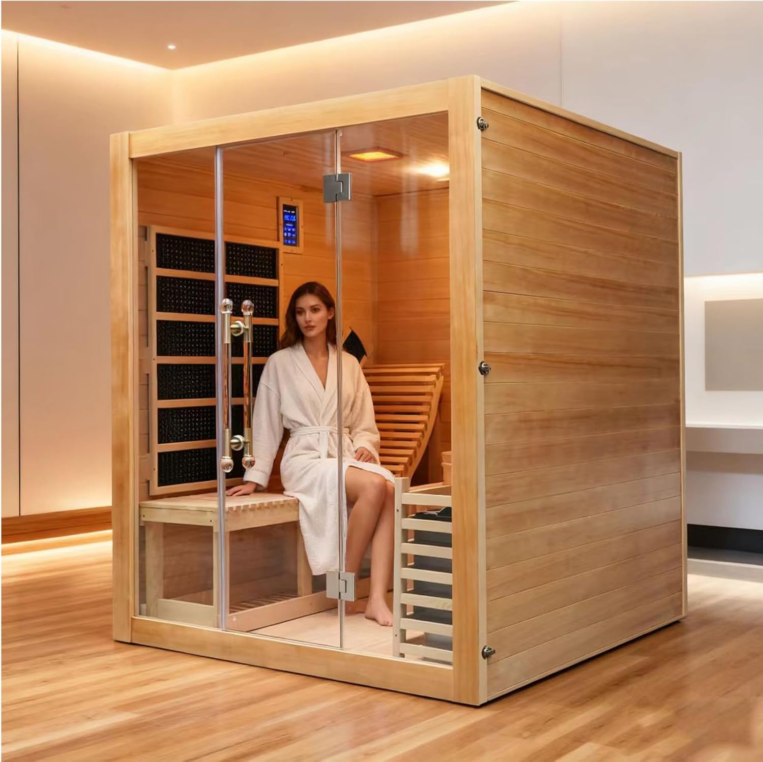 Dual System Sauna Room with Recliner review