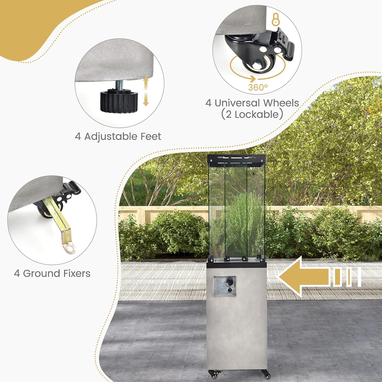 Giantex 41,000 BTU Outdoor Heater review