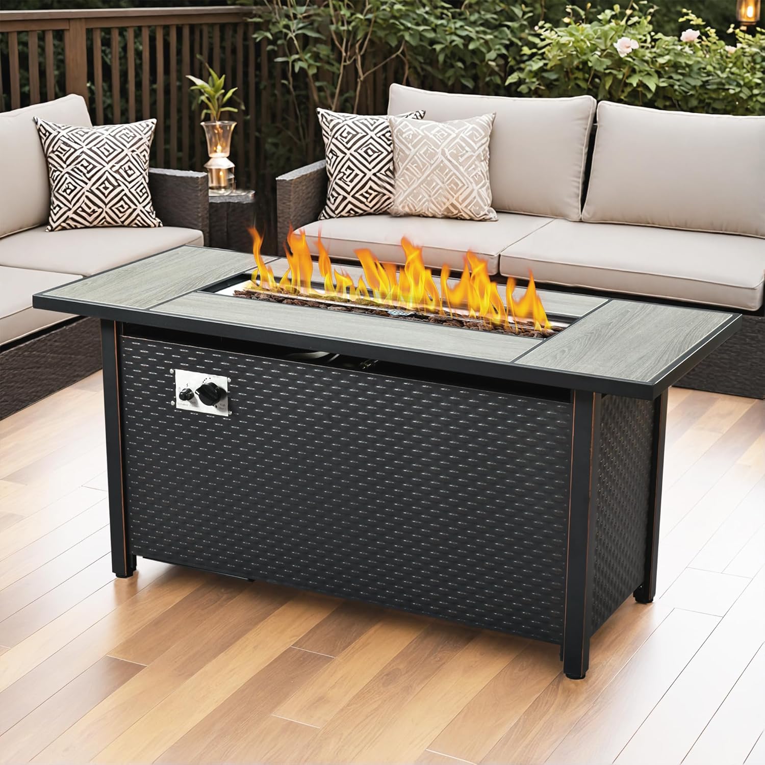 OVIOS 54\” Outdoor Propane Fire Pit Table review