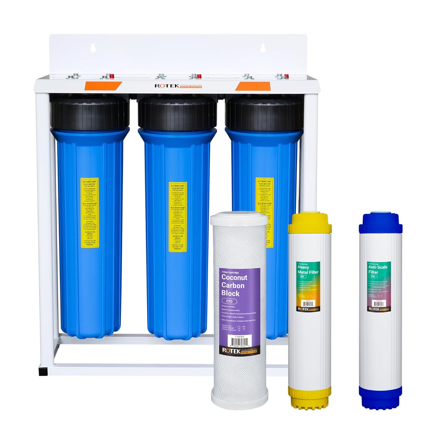Rotek Water Systems Whole House Water Filtration System review