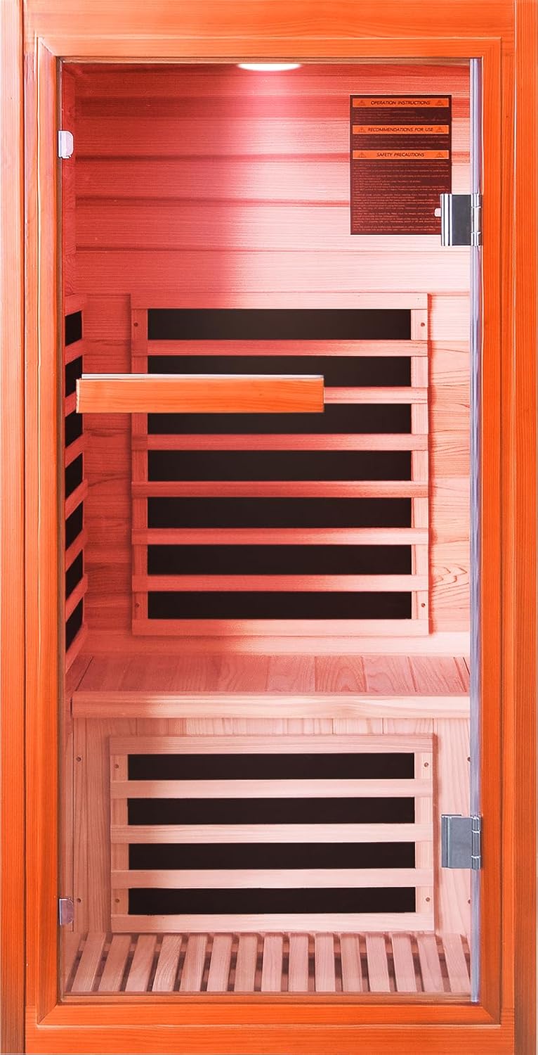 Single Person Far Infrared Sauna – 1065W 110V review