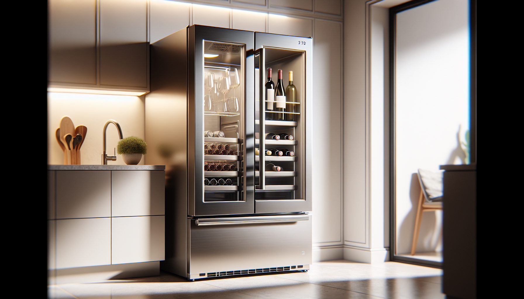 Wine and Beverage Refrigerator 30 Inch review