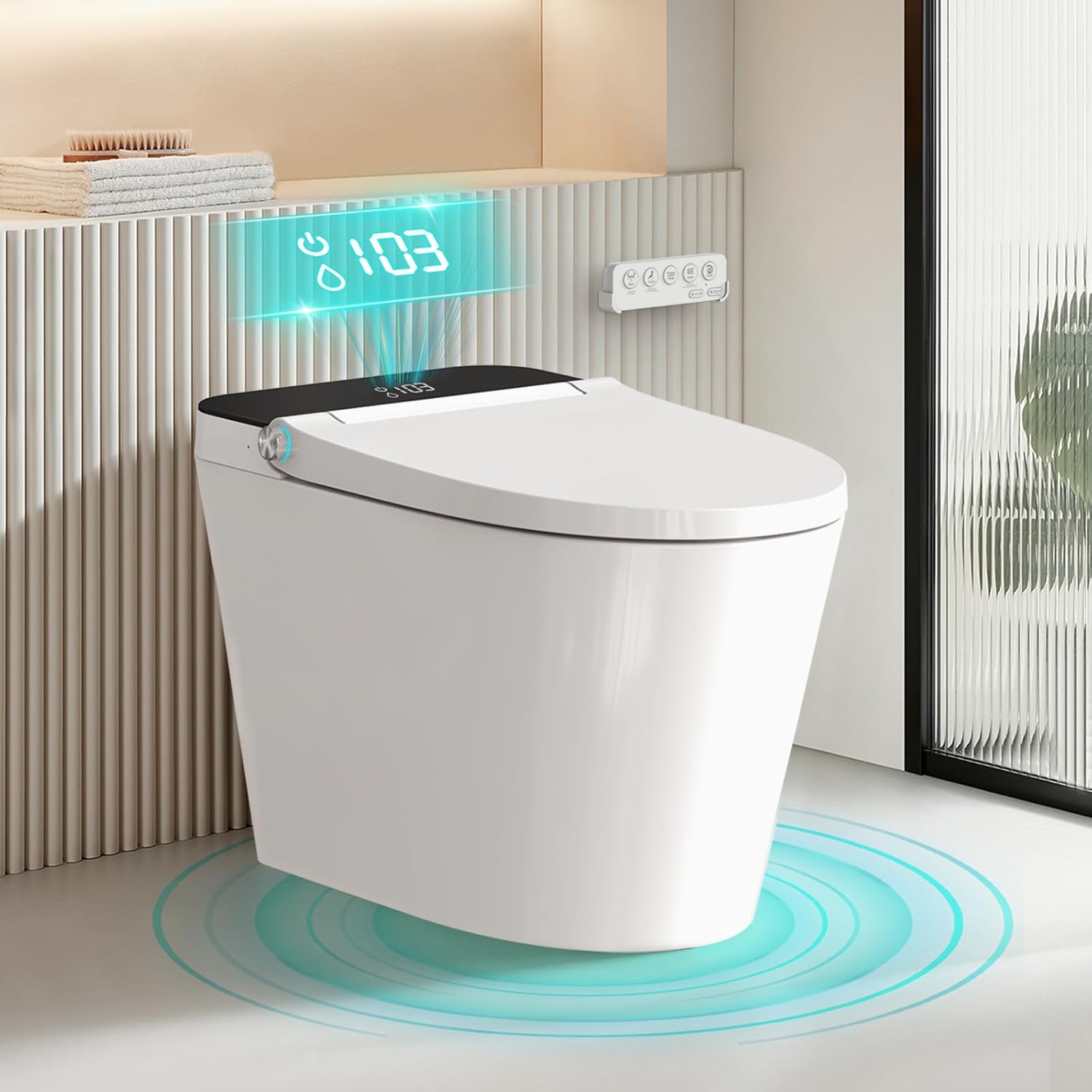 ZY695A Smart Toilet with Bidet review